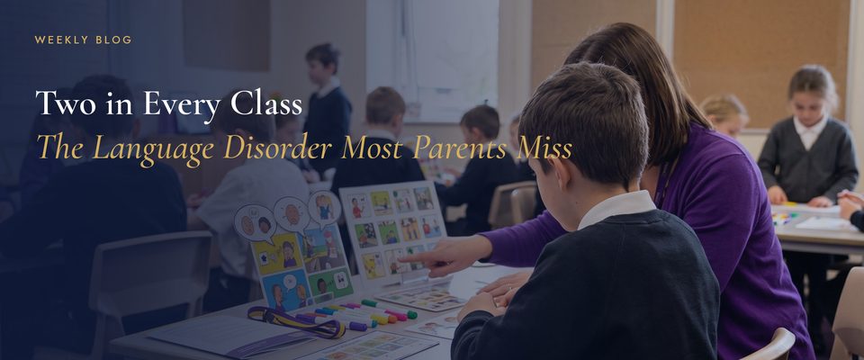 A teacher using picture cards to support a pupil&rsquo;s language in a primary classroom