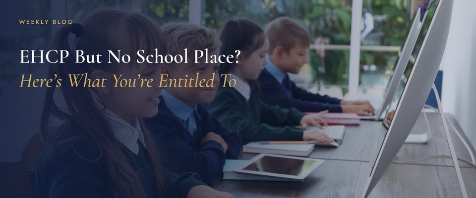 Children working at classroom computers — EHCP but no school place in Kent, rights explained