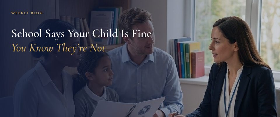 A family meeting a specialist — for parents who keep being told their child is fine but sense something is being missed