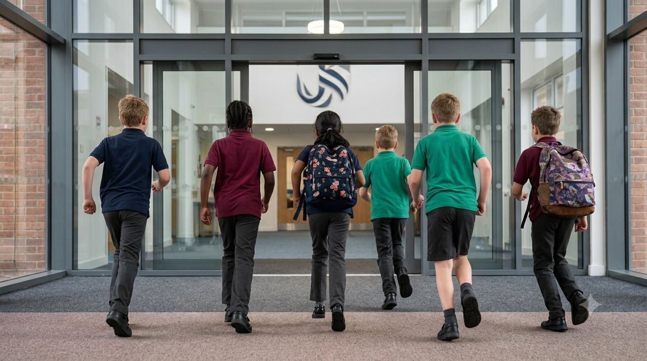 Children arriving at school — why SEND reform won't work without curriculum and exam reform
